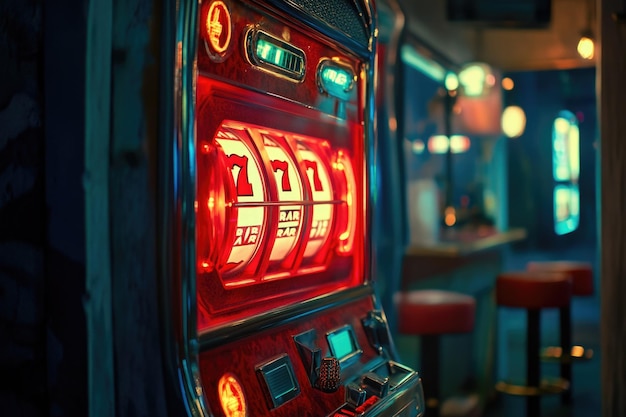 Classic arcade cabinet display